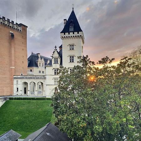 Vue Magique Sur Le Chateau Dans Un Quartier Populaire Pau Eksteriør billede