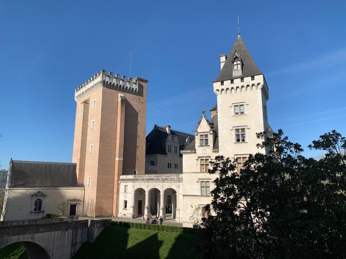 Vue Magique Sur Le Chateau Dans Un Quartier Populaire Pau Eksteriør billede